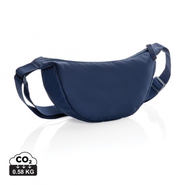 Logotrade Werbeartikel das Foto: Crescent AWARE™ RPET Half-Moon Sling Tasche