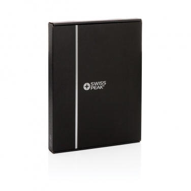 Logotrade Werbegeschenke das Foto: Swiss Peak Heritage RCS rPU A5 Steinpapier Portfolio