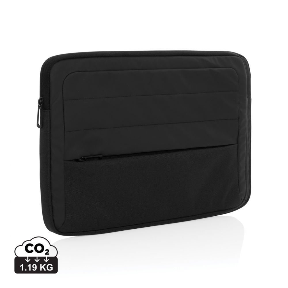 Logotrade Werbeartikel das Foto: Armond AWARE™ RPET 15.6" Laptop-Sleeve