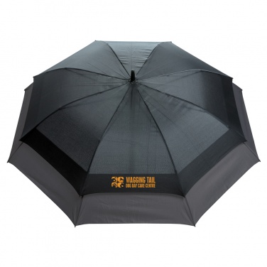 Logotrade Werbeartikel das Foto: Swiss Peak AWARE™ 23" bis 27" erweiterbarer Regenschirm