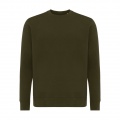 Iqoniq Etosha Lightweight Sweater aus recycelter Baumwolle, khaki