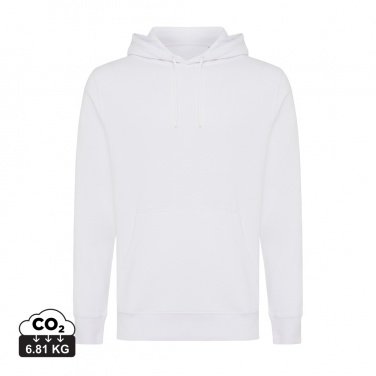 Logotrade Firmengeschenke das Foto: Iqoniq Rila Lightweight Hoodie aus recycelter Baumwolle