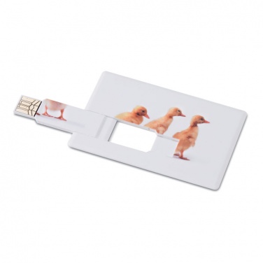 Logotrade Firmengeschenke das Foto: Creditcard. USB flash 4GB