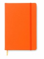 DIN A6 Notizbuch, liniert, Orange