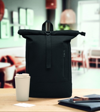 Logotrade Werbeartikel das Foto: 15" Rolltop-Laptop-Rucksack