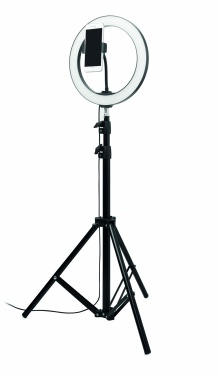 Logotrade werbemittel das Foto: Set LED-Ringleuchte 26cm