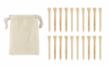 Golf Tees-Set, Beige