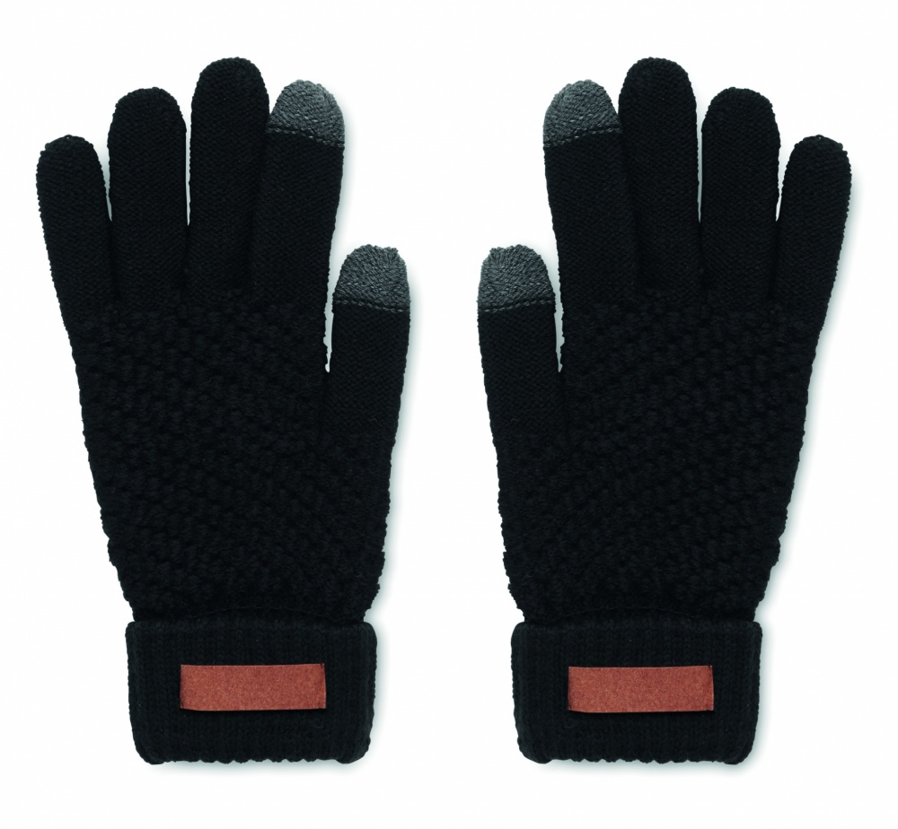 Logotrade werbemittel das Foto: Touchscreen Handschuhe RPET