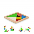 Tangram-Puzzle Holz, Holz