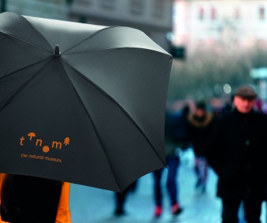 Logotrade Firmengeschenke das Foto: 27" Regenschirm, quadratisch