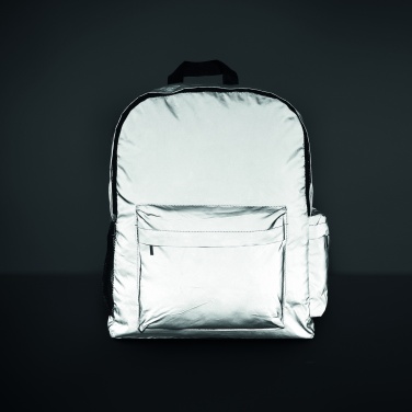 Logotrade Werbeartikel das Foto: Reflektierender Rucksack 190T