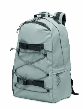 Logotrade Werbegeschenke das Foto: Reflektierender Rucksack 190T