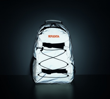 Logotrade Werbeartikel das Foto: Reflektierender Rucksack 190T