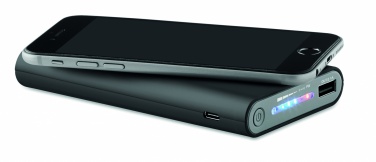 Logotrade Werbeartikel das Foto: Wireless Powerbank Typ C