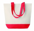 Shopping Tasche Canvas, Rot