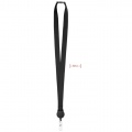 Lanyard mit Badge-Halter, Schwarz