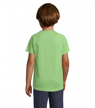 Logotrade Werbegeschenke das Foto: SPORTY KINDERT-SHIRT 140g