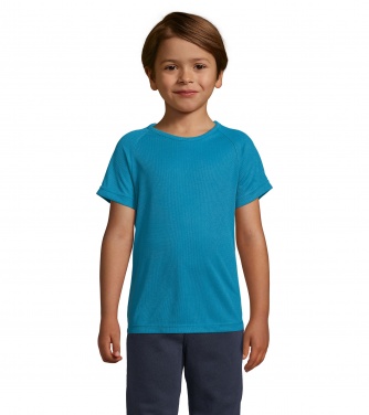 Logotrade Firmengeschenke das Foto: SPORTY KINDERT-SHIRT 140g