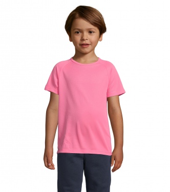 Logotrade Firmengeschenke das Foto: SPORTY KINDERT-SHIRT 140g