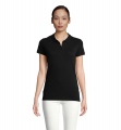 PLANET WOMEN Polo 170g, Schwarz