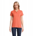 PLANET WOMEN Polo 170g, Pop-Orange