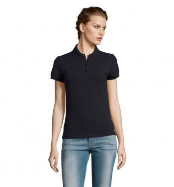 Logotrade Logogeschenke das Foto: PEOPLE DAMEN POLO 210g