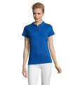 PERFECT DAMEN POLO 180g, Königsblau