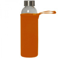 Glasflasche KLAGENFURT 500 ml, orange