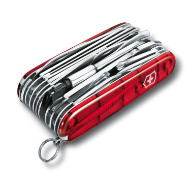 Logotrade Werbegeschenke das Foto: Taschenmesser SwissChamptransparent Victorinox