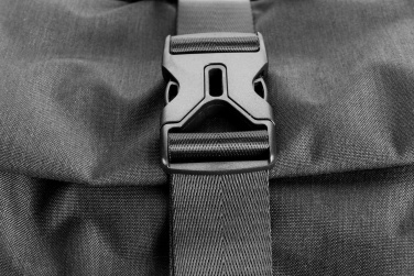 Logotrade Logogeschenke das Foto: Rolltop-Rucksack ELBERT Schwarzwolf