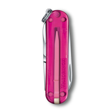 Logotrade Geschäftsgeschenke das Foto: Taschenmesser Classic SD transparent Victorinox