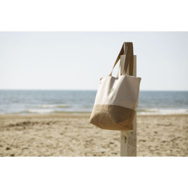 Logotrade Logogeschenke das Foto: Strandtasche Cancun aus Bio-Baumwolle (320 g/m²)