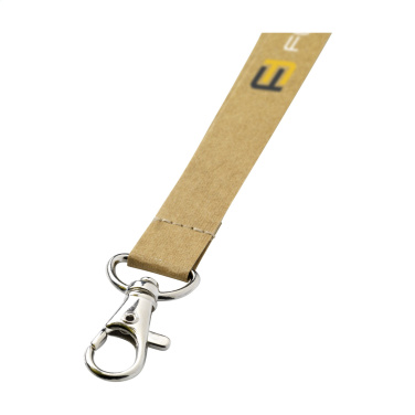 Logotrade Geschäftsgeschenke das Foto: Lanyard Papier 1,5 cm Schlüsselband