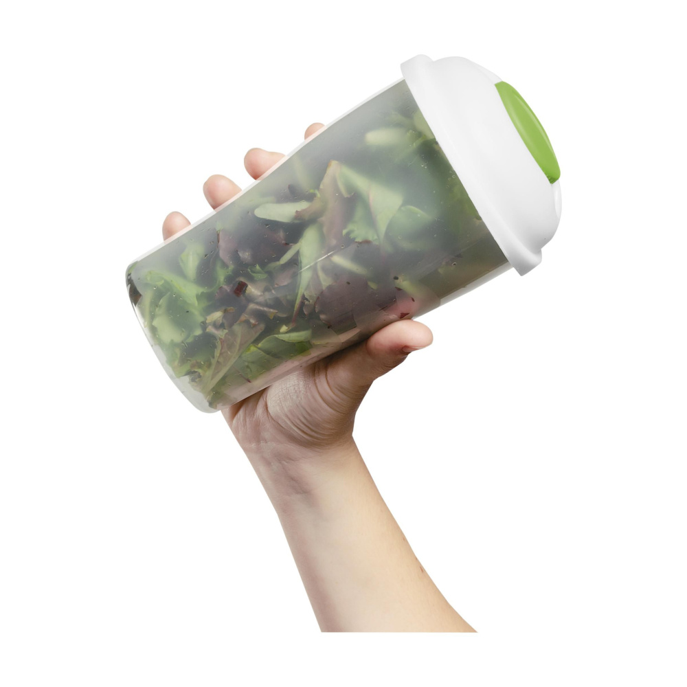 Logotrade Firmengeschenke das Foto: Salad2Go Salat-Shaker