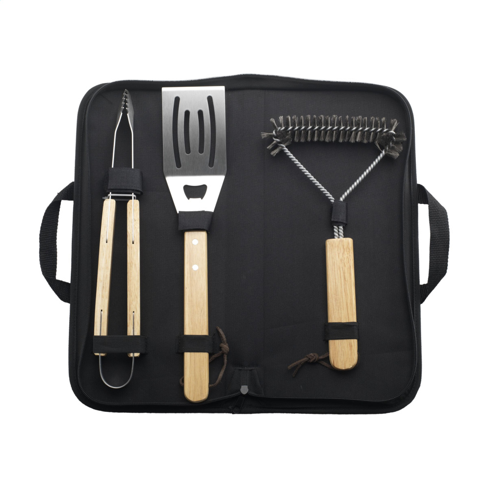 Logotrade Werbeartikel das Foto: Verano BBQ-Set Grillset