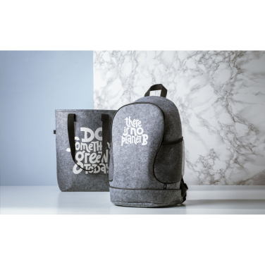 Logotrade werbemittel das Foto: PromoPack Filz Gym Bag Rucksack