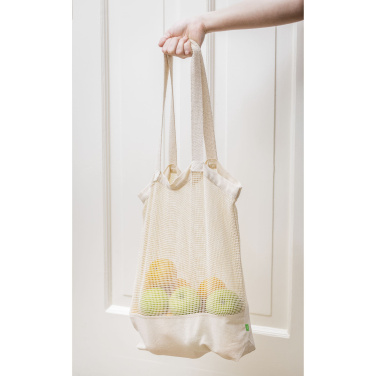 Logotrade Firmengeschenke das Foto: Natura Organic Mesh Shopper (180 g/m²) Einkaufstasche