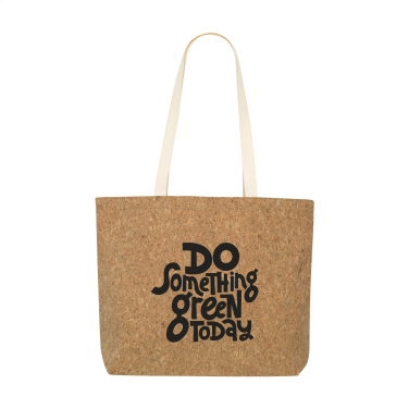 Logotrade Logogeschenke das Foto: Lagos Cork Shopper Tasche