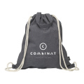 GRS Recycled Cotton PromoBag Plus (180 g/m²) Rucksack, dunkelgrau