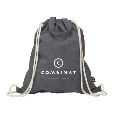 Logotrade werbemittel das Foto: GRS Recycled Cotton PromoBag Plus (180 g/m²) Rucksack