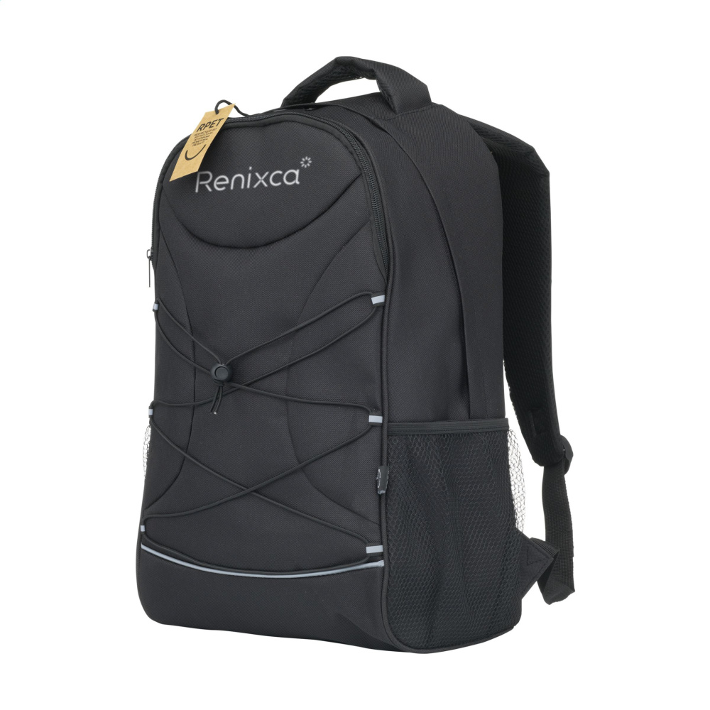 Logotrade Firmengeschenke das Foto: Flashline GRS RPET Laptop-Rucksack