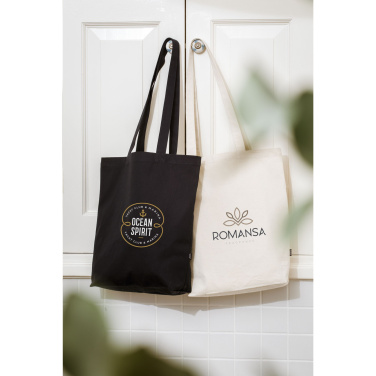 Logotrade Werbegeschenke das Foto: GRS Recycling Canvas Tasche Natur (260 g/m²)