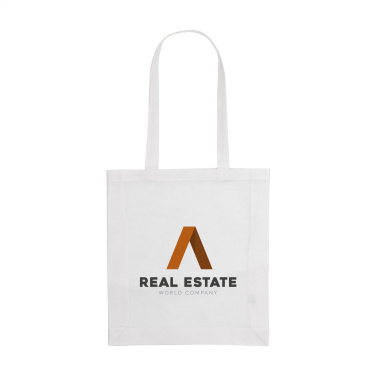 Logotrade Geschäftsgeschenke das Foto: Colour Square Bag GRS Recycling-Baumwolle (150 g/m²)