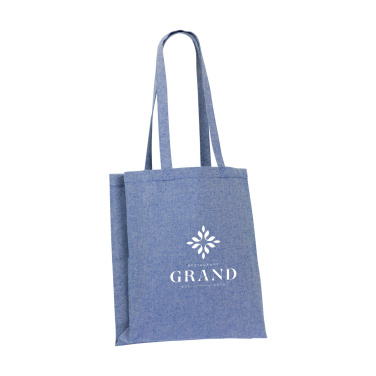 Logotrade Firmengeschenke das Foto: Melange Shopper GRS Recycling-Canvas (280 g/m²) Tasche