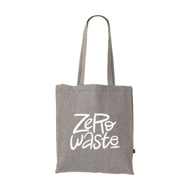 Logotrade Firmengeschenke das Foto: Melange Shopper GRS Recycling-Canvas (280 g/m²) Tasche