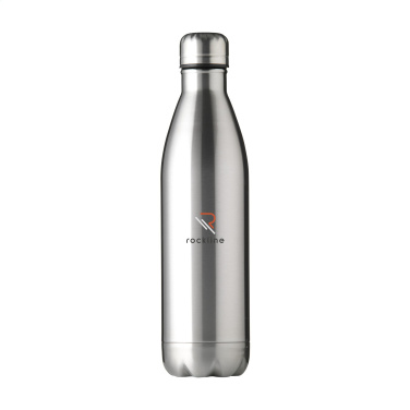 Logotrade Logogeschenke das Foto: Topflask RCS Recycled Steel 750 ml Trinkflasche