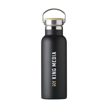 Logotrade Werbeartikel das Foto: Nordvik RCS Recycled Steel 500 ml Trinkflasche