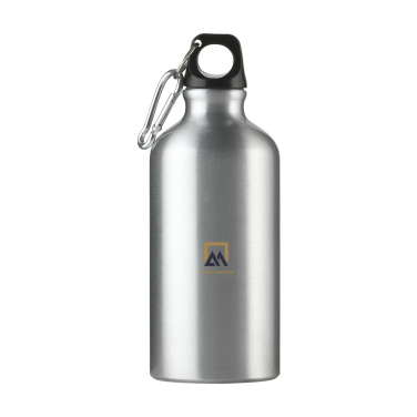 Logotrade Werbeartikel das Foto: AluMini GRS Recycled 500 ml Wasserflasche