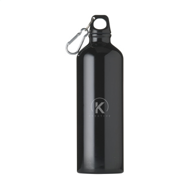 Logotrade Firmengeschenke das Foto: AluMaxi GRS Recycled 750 ml Wasserflasche