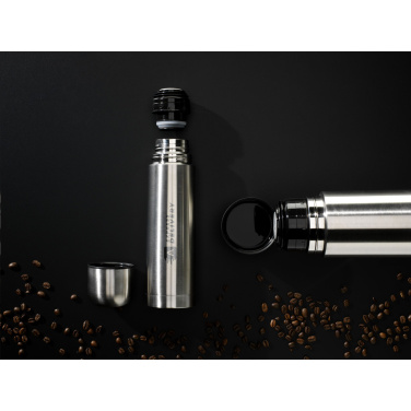 Logotrade Werbegeschenke das Foto: Thermotop Midi RCS Recycled Steel 500 ml Thermoflasche